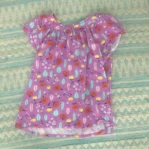 Flower Pattern Kids Top
